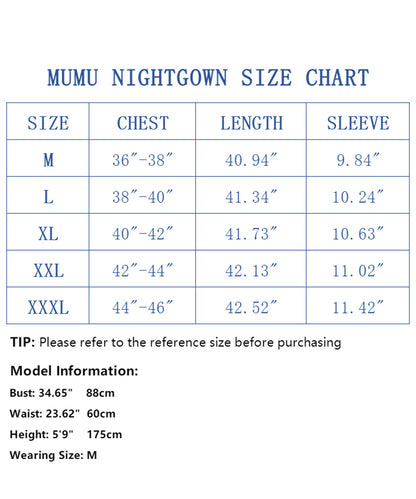 Nightgown for Women Button Short Sleeve House Dresses with Pockets