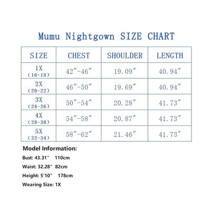 Plus Size Nightgowns Womens House Dress with Pockets Short Sleeve Moomoo Nightgown Lounge Dresses for Women